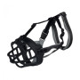 Намордник Trixie Muzzle Flex для собак чорний силикон M-L 27 см