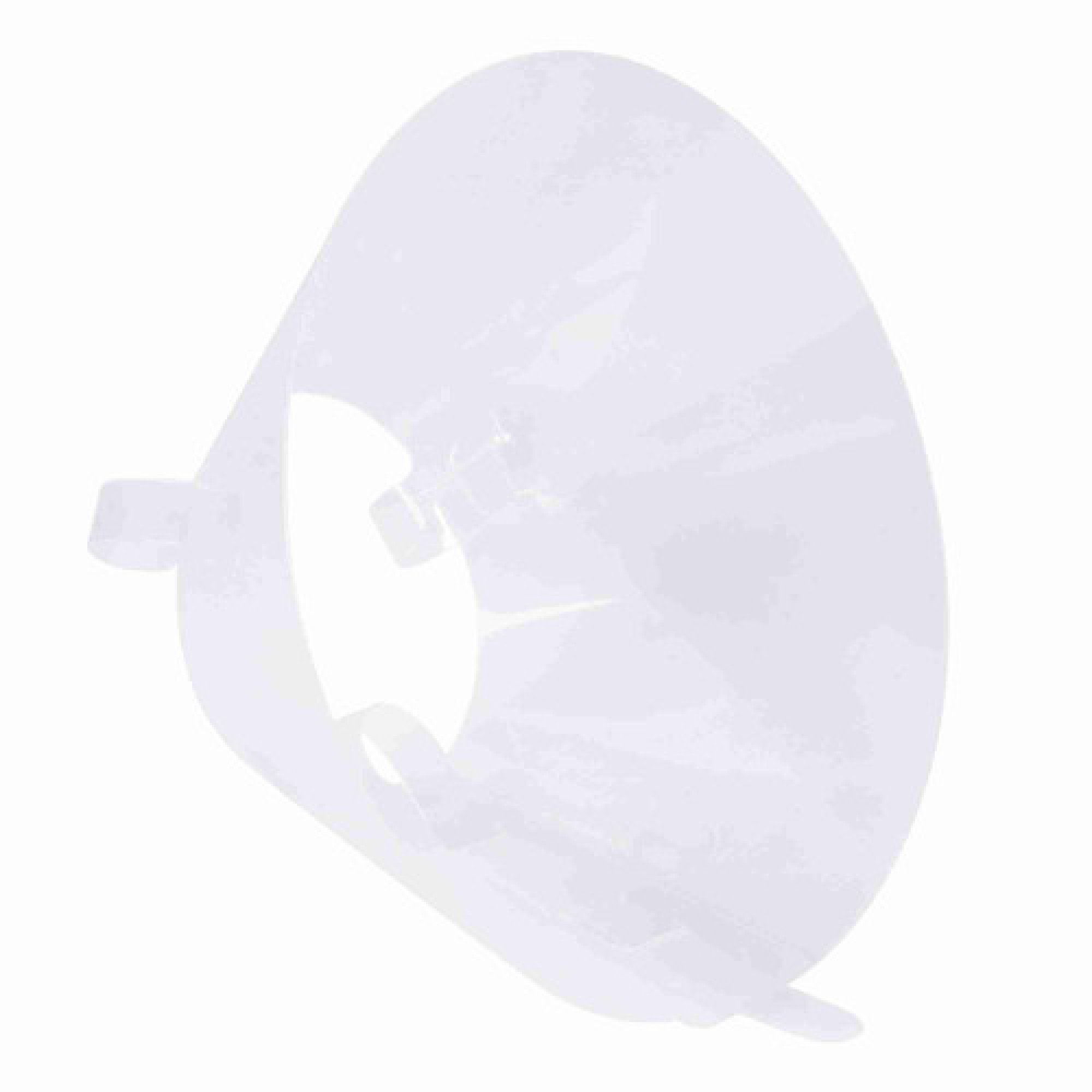 Ветеринарный воротник Trixie для собак на застежке пластик размер L-XL 47-57/30 см