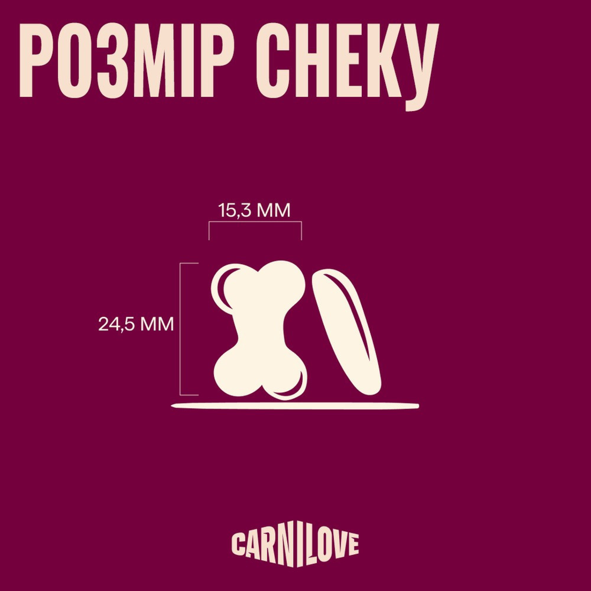Ласощі Carnilove Crunchy Snack Ostrich with Blackberries для собак хрусткі страус і ожина 200 г
